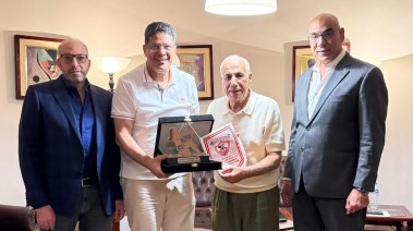 الزمالك يكرم أيمن الرمادي