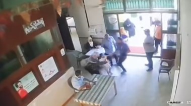 جانب من الواقعة عبر كاميرات المراقبة