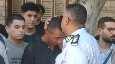تشييع جثمان العقيد أحمد بلال ببورسعيد