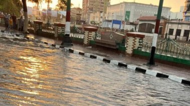 صورة من أمطار اليوم 