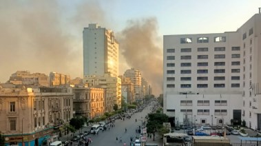 جانب من الحريق 