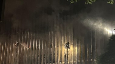 حريق سنترال رمسيس