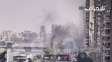 جانب من الحريق