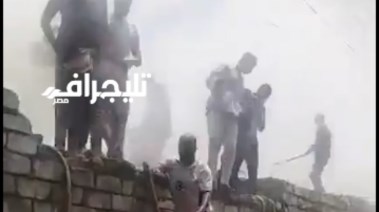 مشاهد من الحريق