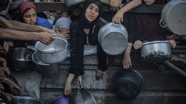 المجاعة في غزة.. تعبيرية