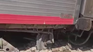 حادث قطار اليوم