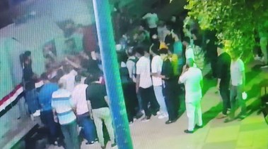 تعطل القطار وغضب الركاب 