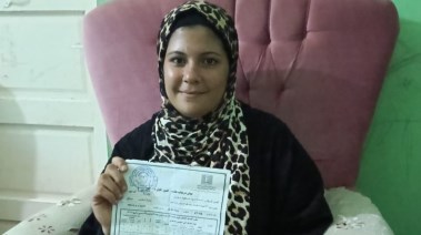 نسمة أكبر طالبة إعدادي في المنوفية