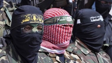 عناصر من كتائب القسام وسرايا القدس