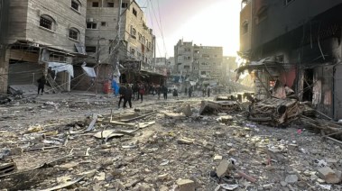 آثار الحرب في غزة
