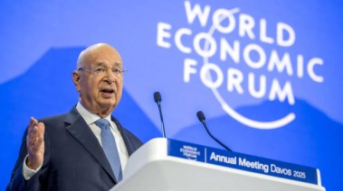 مؤسس المنتدى الاقتصادي العالمي، كلاوس شواب