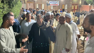 توافد جماهيري واسع لدعم المرشح عمر أحمد الأصمعي