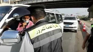 حملة مرورية - أرشيفية 
