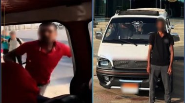 المتهم وجانب من الواقعة 
