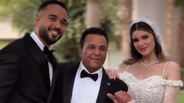زفاف ابنة محمد فؤاد بسملة