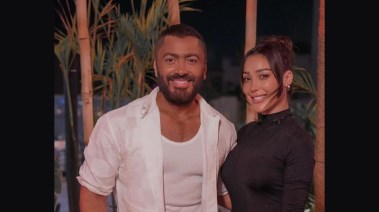 بسمة بوسيل وتامر حسني