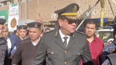صورة ارشيفية لمدير امن الفيوم اللواء أحمد عزت 