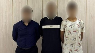 المتهمين والمضبوطات 
