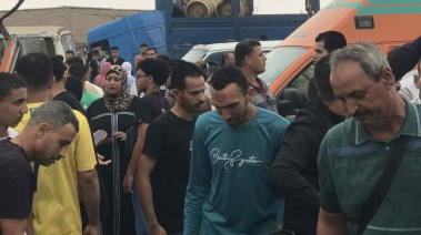 تصادم سيارة نقل بأتوبيس عمال على طريق بورسعيد الإسماعيلية