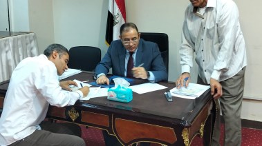 المستشار عماد علي رئيس اللجنة 