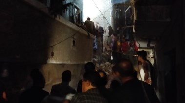 انهيار منزل بأسيوط