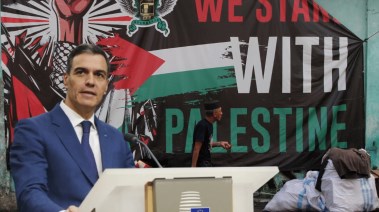 بيدرو سانشيز  والقضية الفلسطينية