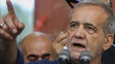 الرئيس الإيراني مسعود بزشكيان - أرشيفية 