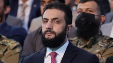 الرئيس السوري الانتقالي أحمد الشرع 