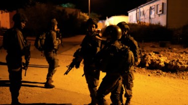عناصر من الجيش الإسرائيلي في قطاع غزة