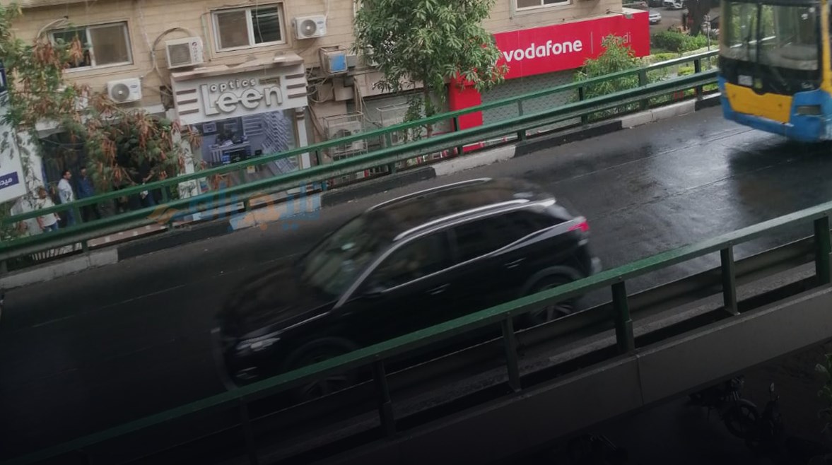 سقوط أمطار في القاهرة