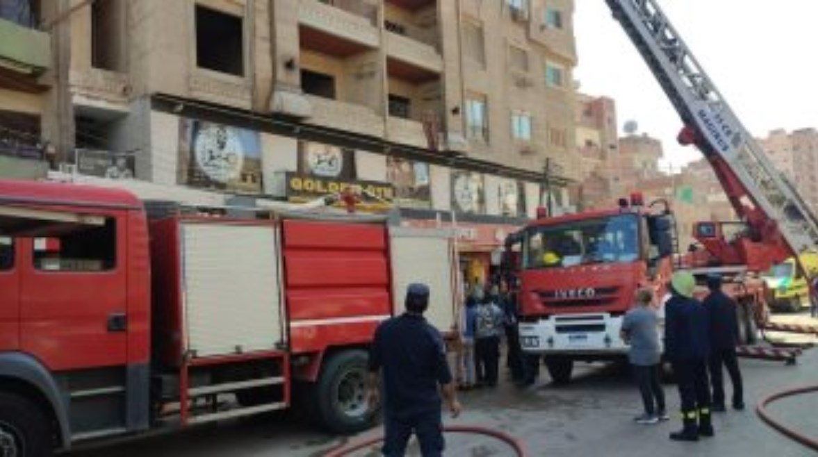 حريق في الدور الأرضي بالبساتين - أرشيفية حريق في الدور الأرضي بالبساتين - أرشيفية
