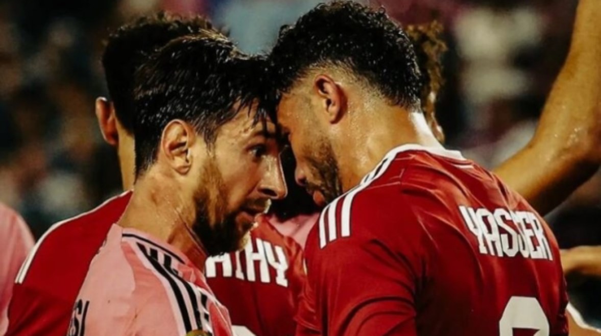 ميسي وياسر إبراهيم ميسي وياسر إبراهيم