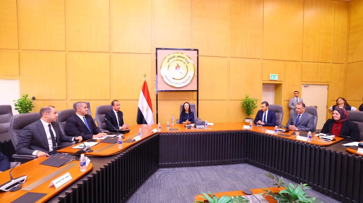 وزيرة التضامن الاجتماعي مايا مرسي وزيرة التضامن الاجتماعي مايا مرسي