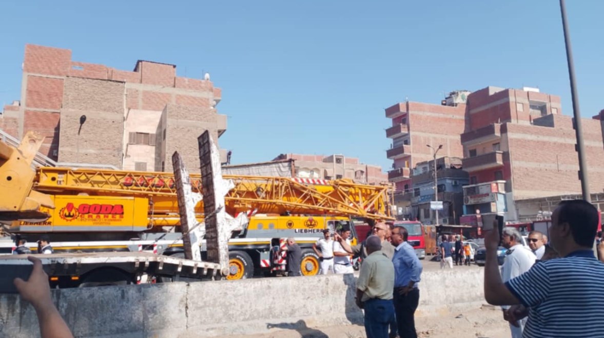 إعادة الحركة المرورية بطوخ