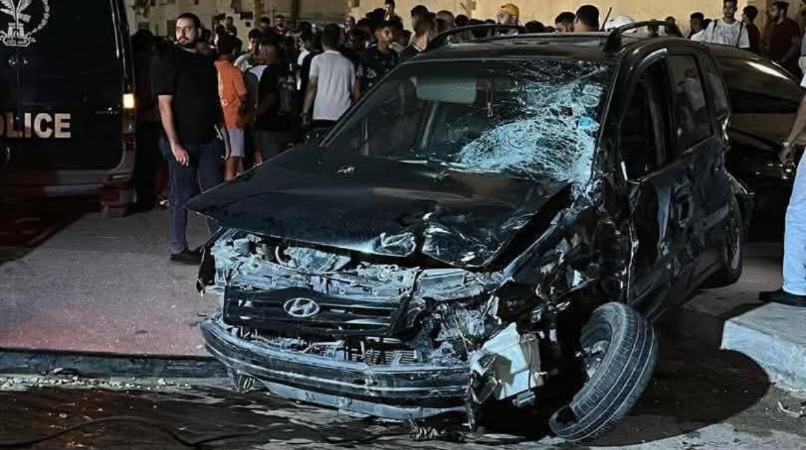 جانب من الحادث جانب من الحادث