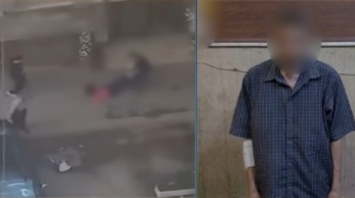 المتهم وجانب من الواقعة المتهم وجانب من الواقعة