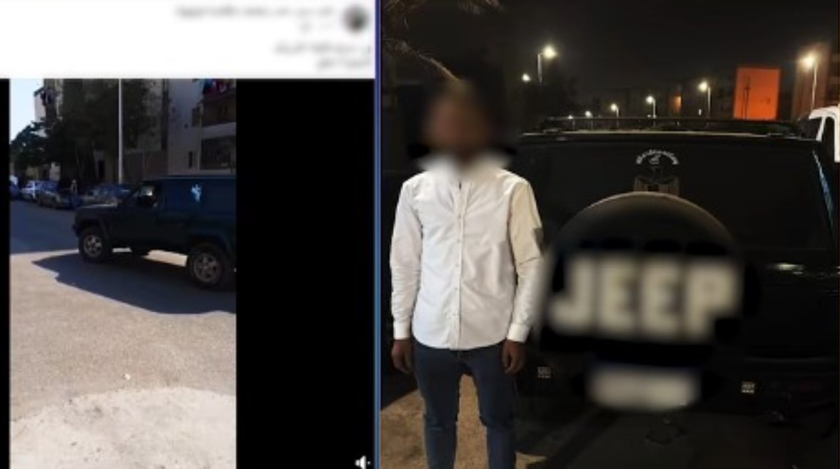 المتهم وجانب من الواقعة المتهم وجانب من الواقعة