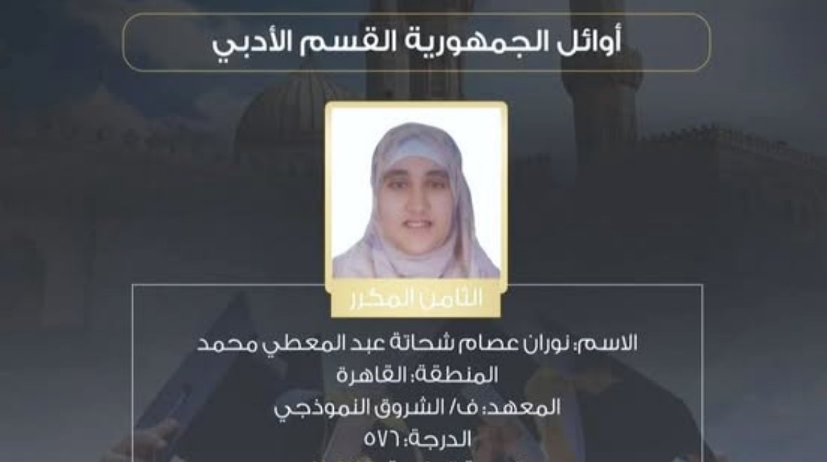 نوران عصام شحاتة نوران عصام شحاتة