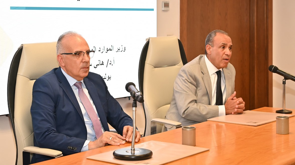 هاني سويلم، وزير الموارد المائية والري، ووزير الخارجية والهجرة هاني سويلم، وزير الموارد المائية والري، ووزير الخارجية والهجرة