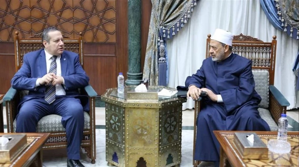 شيخ الأزهر يستقبل رئيس الهيئة القوميَّة لضمان جودة التَّعليم شيخ الأزهر يستقبل رئيس الهيئة القوميَّة لضمان جودة التَّعليم