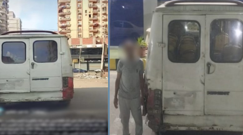 المتهم بقيادة سرفيس بدون لوحات بالشرقية