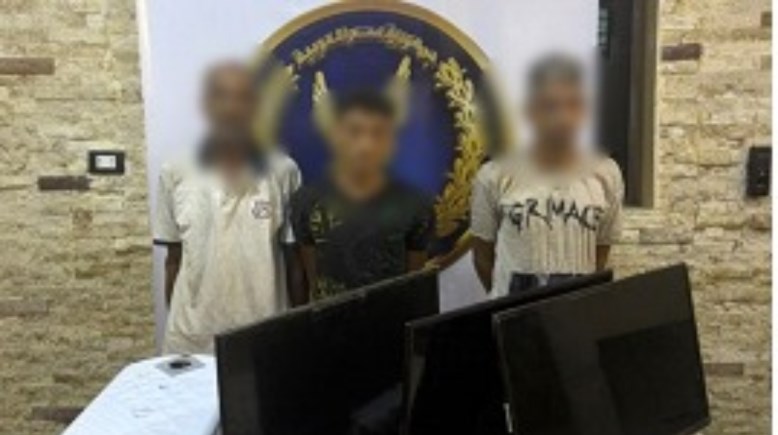 المتهمون بالسرقة في القاهرة