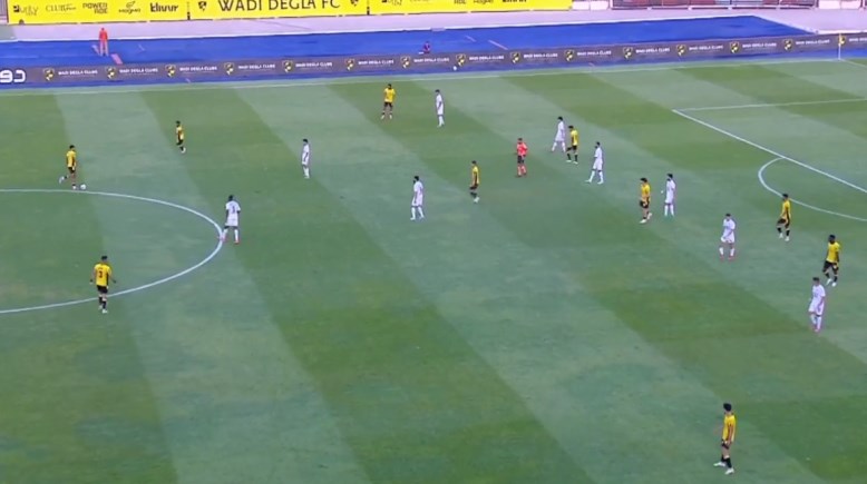 مباراة بيراميدز ووادي دجلة 