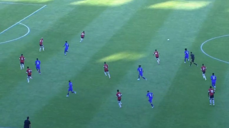 مباراة سموحة وطلائع الجيش 