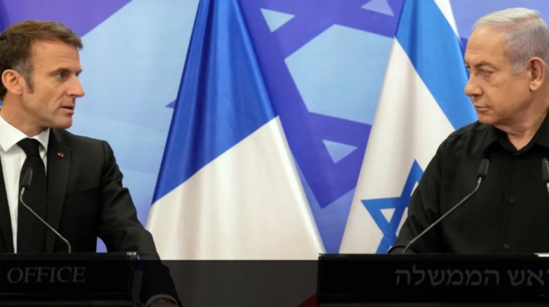 نتنياهو وماكرون
