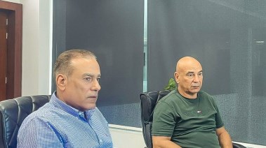 الجهاز الفني لمنتخب مصر الأول بقيادة حسام حسن
