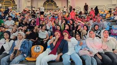 توافد حشود كبيرة من محافظات مصر لدعم ناشئين اليد 