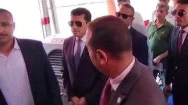 وزير الرياضة يدلي بصوته بالشروق