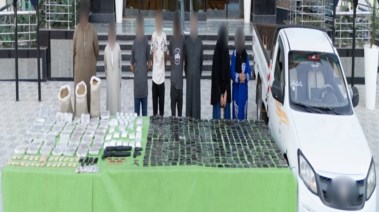 المتهمون والمضبوطات