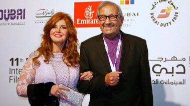 النجمة ميرفت أمين مع نزر الشريف